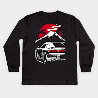 Mitsubishi 3000GT VR-4 Fuji, Dodge Stealth R/T, GTO MR Kids Long Sleeve T-Shirt